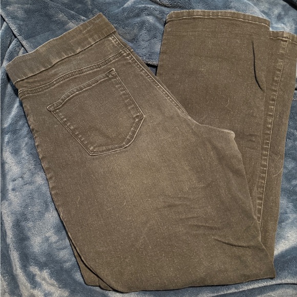 Nine West Heidi Pull On Black Jeans Size 16 - Picture 1 of 2